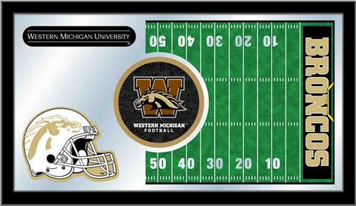 Holland Western Michigan Univ Football Mirror. Free shipping.  Some exclusions apply.