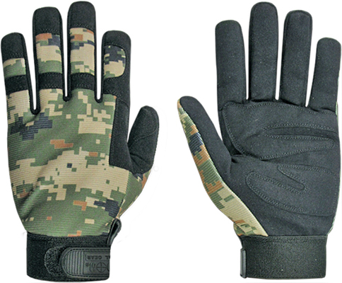Military Digital Camo Tactical Gloves