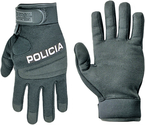 Rapid Dominance Digital Leather Duty Policia Glove