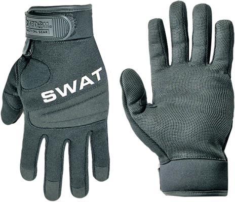 Rapid Dominance Digital Leather Duty SWAT Gloves