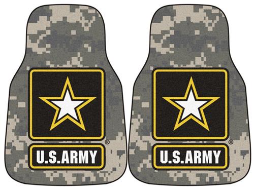 Fan Mats US Army Carpet Car Mats (set)