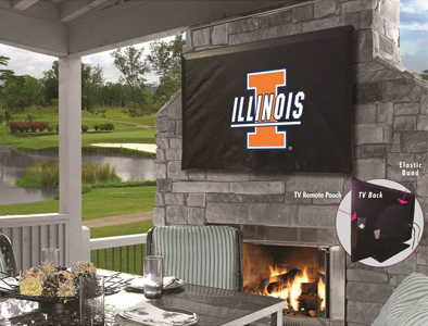 Holland University of Illinois TV Cover. Free shipping.  Some exclusions apply.