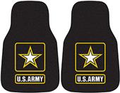 Fan Mats US Army Carpet Car Mats (set)