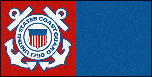 Fan Mats US Coast Guard Team Carpet Tiles