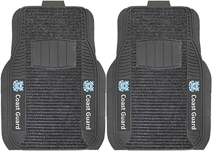 Fan Mats US Coast Guard Deluxe Car Mats (set)