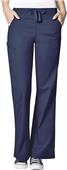 WonderWink Grace Lady Flare Leg Cargo Scrub Pants