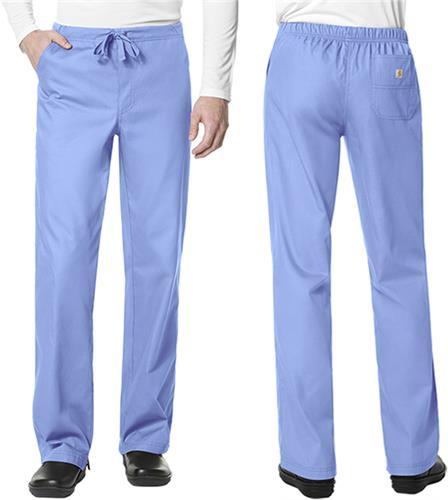 Carhartt Men's Ripstop Lower Rise Scrub Pants. Embroidery is available on this item.