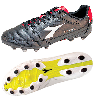 molded soccer cleats