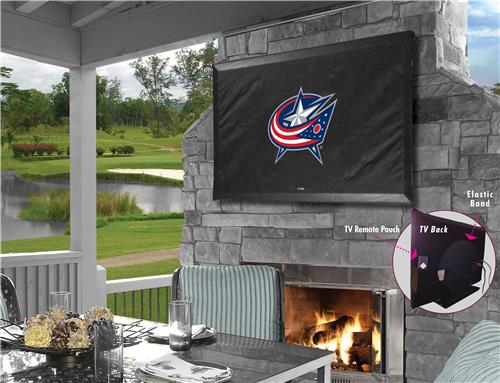 Holland NHL Columbus Blue Jackets TV Cover. Free shipping.  Some exclusions apply.