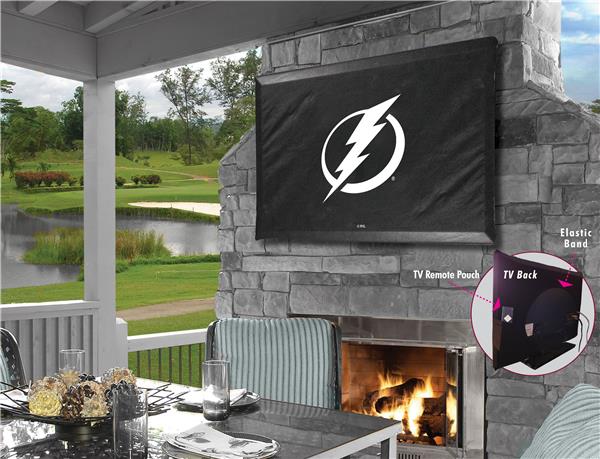 Holland NHL Tampa Bay Lightning TV Cover. Free shipping.  Some exclusions apply.