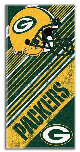 NFL Green Bay Packers Diagonal Beach Towels