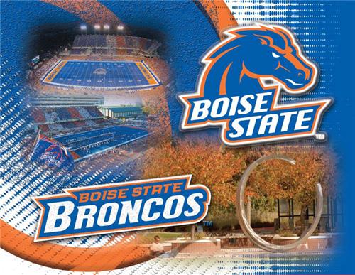 Holland Boise State University Printed Canvas Art. Free shipping.  Some exclusions apply.