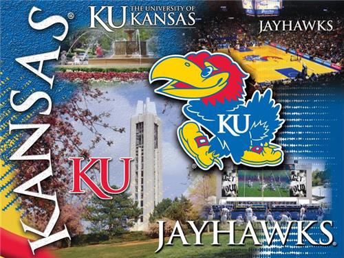 Holland University of Kansas Printed Canvas Art. Free shipping.  Some exclusions apply.