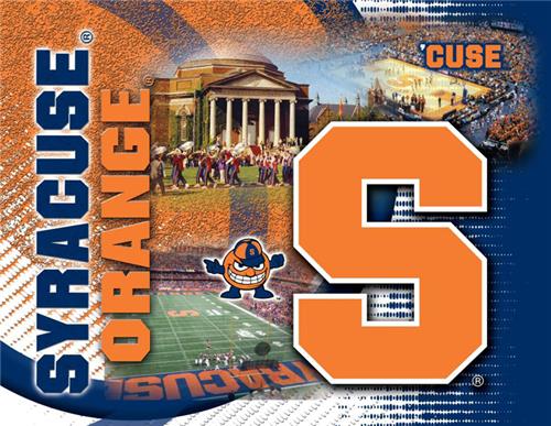 Holland Syracuse University Printed Canvas Art. Free shipping.  Some exclusions apply.