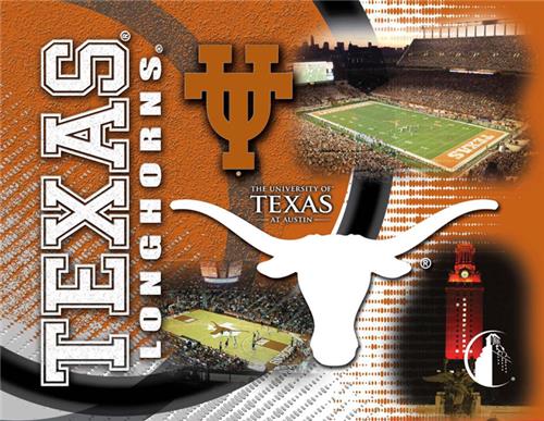 Holland University of Texas Printed Canvas Art. Free shipping.  Some exclusions apply.