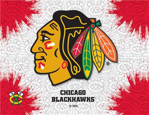 Holland NHL Chicago Blackhawks Printed Canvas Art