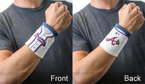 Fan Band MLB Atlanta Braves Wristband