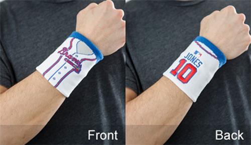 Fan Band MLB Atlanta Brave Chipper Jones Wristband