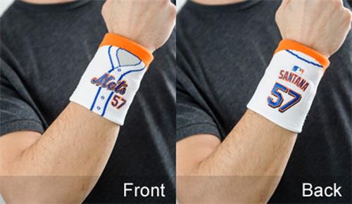 Fan Band MLB New York Mets Johan Santana Wristband