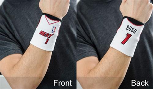 Fan Band NBA Miami Heat Chris Bosh Wristband