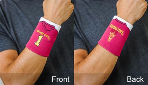 Fan Band NCAA Arizona State Football Wristband