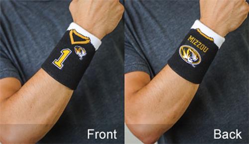 Fan Band NCAA Univ Missouri Football Wristband