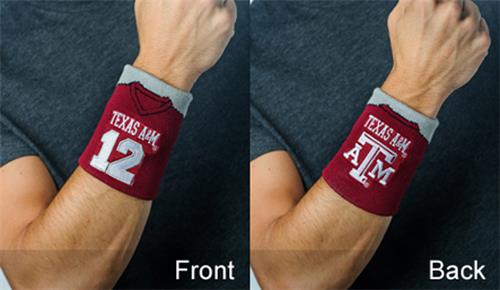 Fan Band NCAA Texas A&M Football Wristband