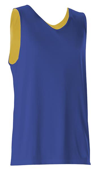 Epic Men's Reversible Sleeveless Blue Basketball Jerseys XL