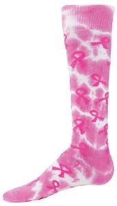 Red Lion Cancer Awareness Tie Dye Pink Ribbon Sock - Soccer Equipment ...
