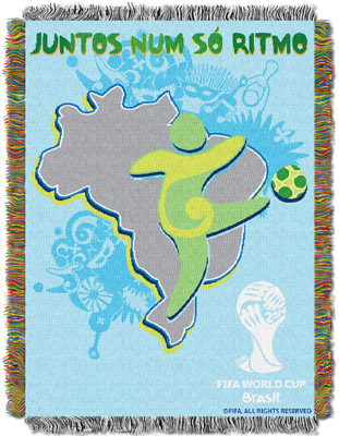 FIFA World Cup Brazil Pride Tapestry Throw