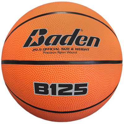 Baden Deluxe Rubber Nylon Wound Basketballs