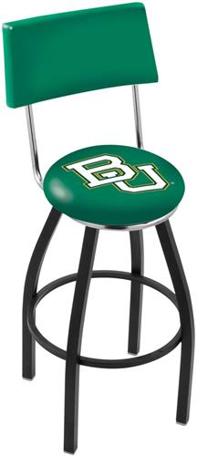 Holland Baylor U Swivel Back Blk/Chrome Bar Stool. Free shipping.  Some exclusions apply.