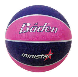 Baden Camp MiniStar #3 Rubber Basketball B51-09