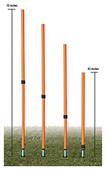 Champion Adjustable Agility Pole Set