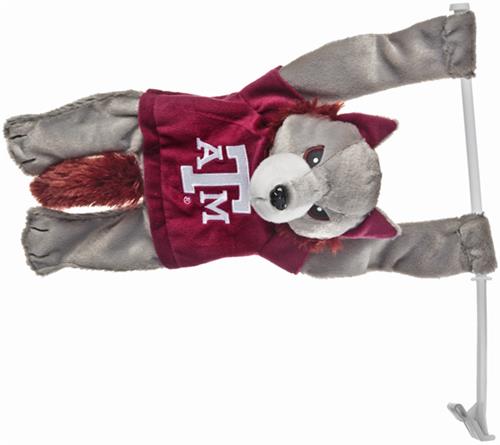 BSI NCAA Texas A&M Aggies 3D Mascot Car Flag