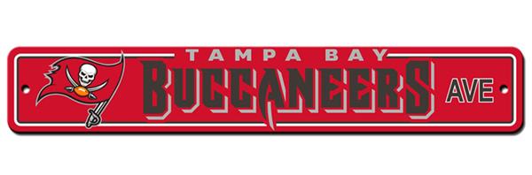 Tampa Bay Buccaneers Street Sign