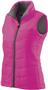 Womens Lightweight Quilted Vest (WXS, WS - Scarlet,Graphite,Power Pink,Royal)