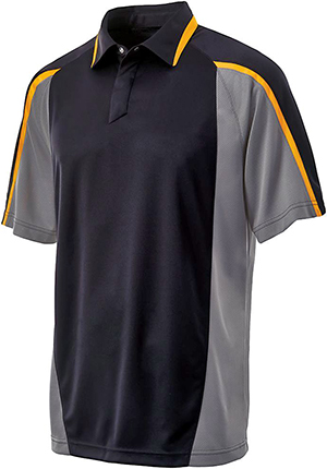 Holloway Twill Interlock Adult Align Polo Shirt. Printing is available for this item.