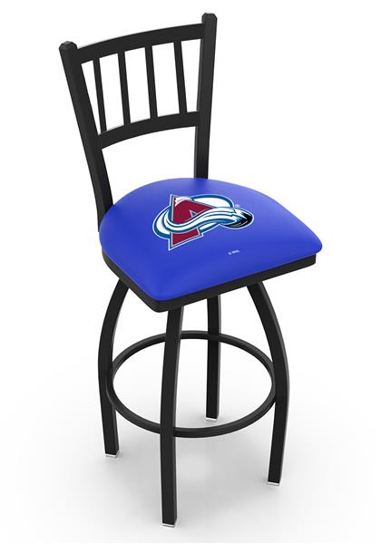 NHL Colorado Avalanche Jailhouse Swivel Bar Stool. Free shipping.  Some exclusions apply.