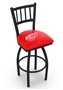 NHL Detroit Red Wings Jailhouse Swivel Bar Stool