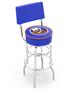 NHL New York Islanders Double-Ring Back Bar Stool