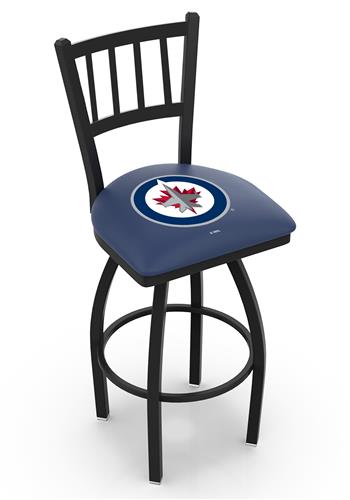NHL Winnipeg Jets Jailhouse Swivel Bar Stool. Free shipping.  Some exclusions apply.