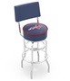 NHL Washington Capitals Double-Ring Back Bar Stool