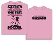 Utopia Never A Bad Day Soccer Short Sleeve T-shirt