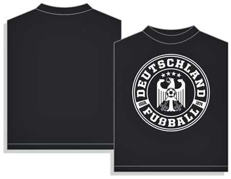 Utopia Germany Soccer Short Sleeve T-shirt