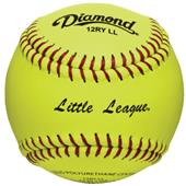 Diamond 12RY LL Little League 12" Softballs (DZ)