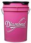 Diamond BKT PK Pink 6 Gallon Bucket w/Padded Lid