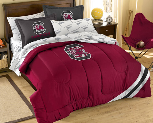 Northwest NCAA South Carolina Full Bed in Bag Set