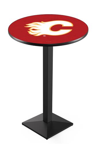 Holland NHL Calgary Flames Square Base Pub Table. Free shipping.  Some exclusions apply.
