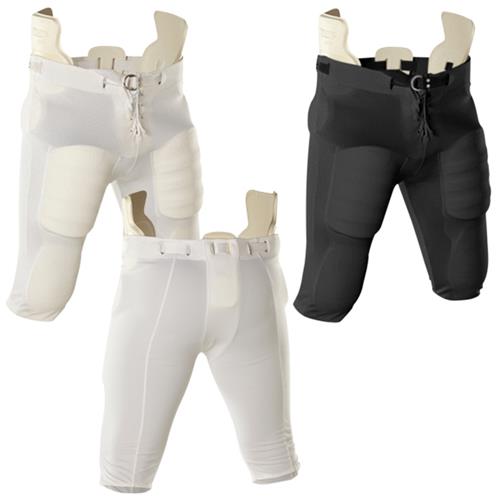 Youth Snap-In Lace Fly White Football Practice Pants (Pads Sold ...